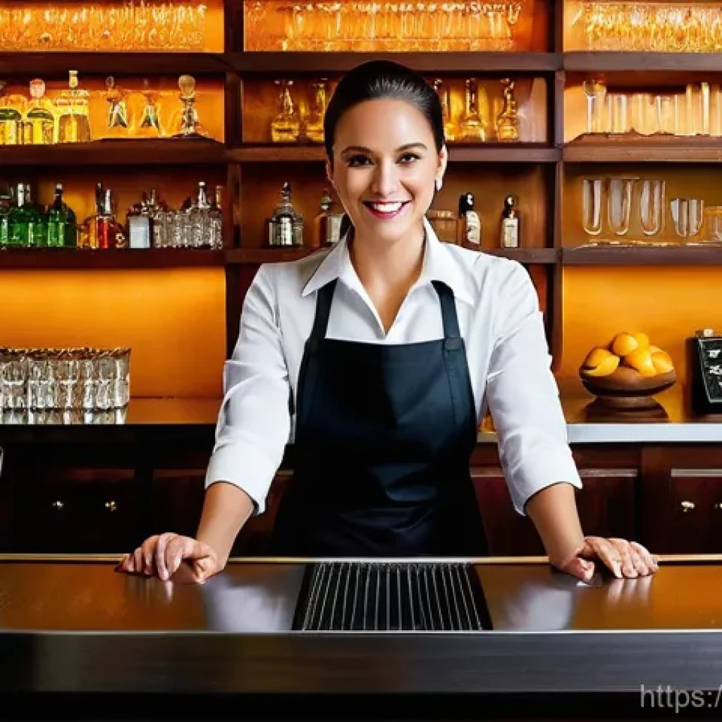 바텐더 실기 시험 준비 체크리스트 - **Prompt 1: The Art of Mise en Place**
    A high-resolution, realistic photograph of a professional...