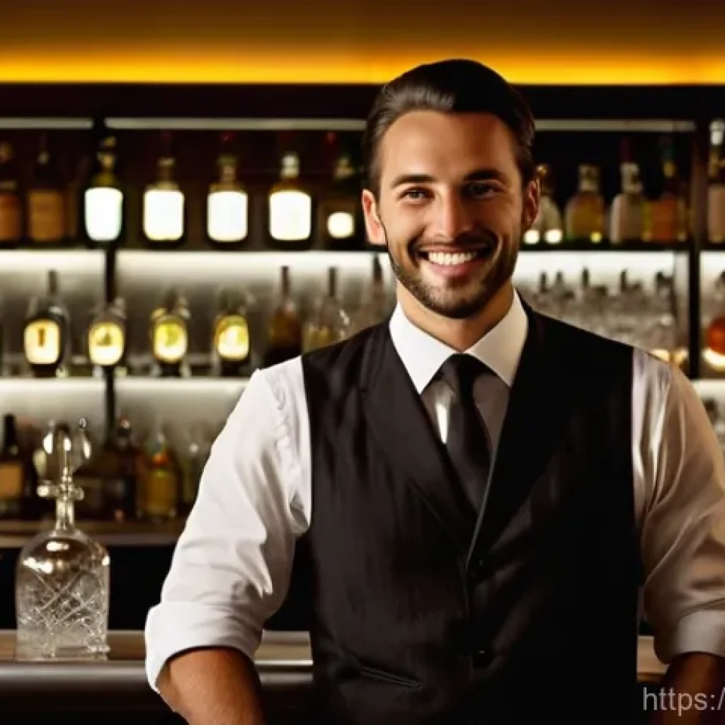 바텐더 업무 사례 공유 - **Prompt: "The Dynamic Italian Bartender"**
    A highly skilled and professional Italian bartender,...