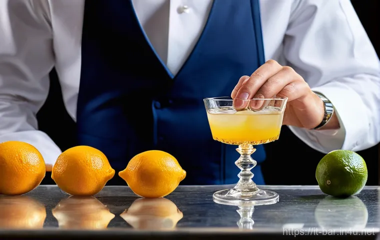 바텐더 업무 사례 공유 - **Prompt: "The Dynamic Italian Bartender"**
    A highly skilled and professional Italian bartender,...